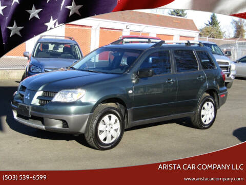 2006 Mitsubishi Outlander for sale at ARISTA CAR COMPANY LLC in Portland OR