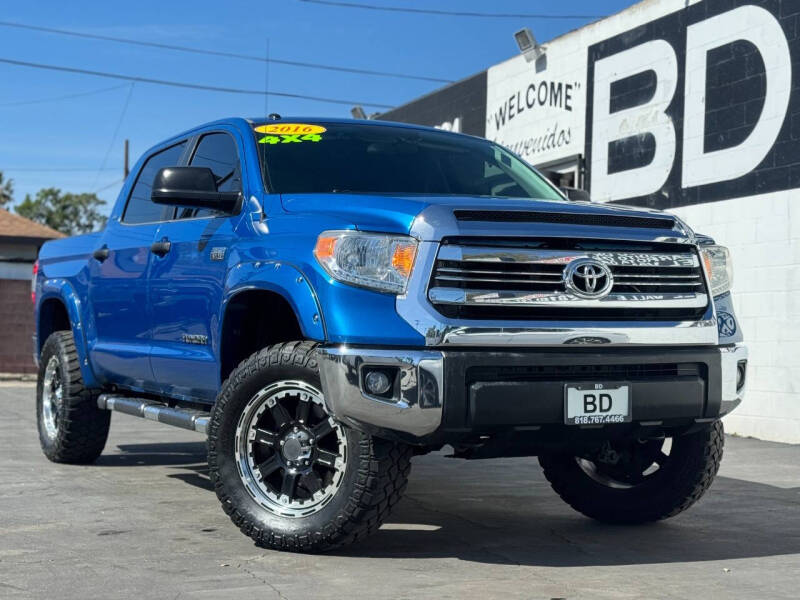 2016 Toyota Tundra for sale at BIG DISCOUNT AUTO SALES in Sun Valley CA