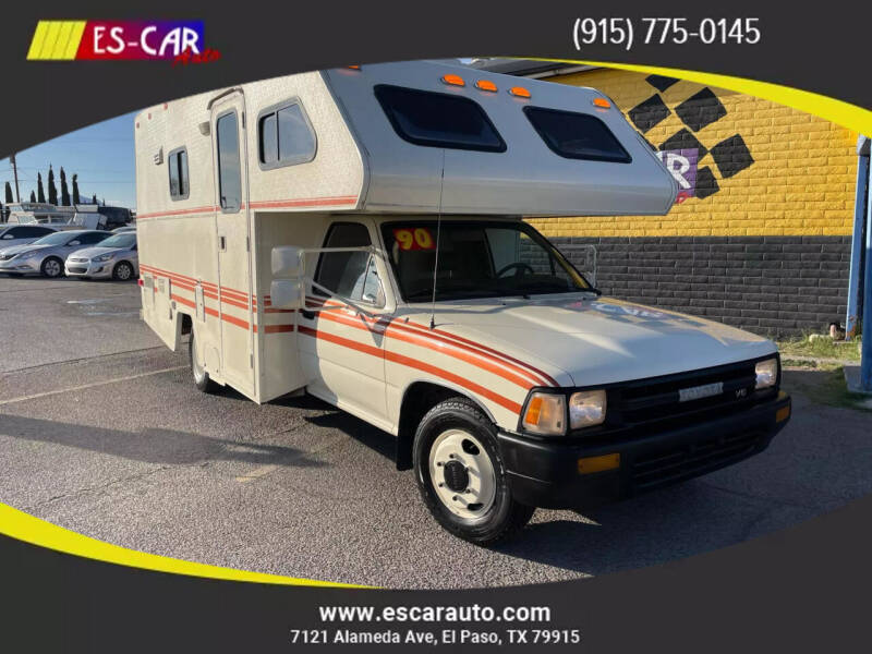 1990 Toyota Pickup for sale at Escar Auto - 9809 Montana Ave Lot in El Paso TX