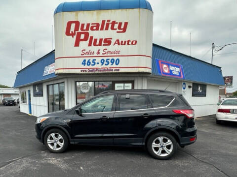 2015 Ford Escape for sale at QUALITY PLUS AUTO SALES AND SERVICE in Green Bay WI
