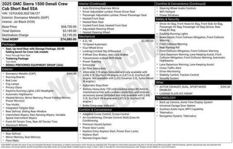 2025 GMC Sierra 1500