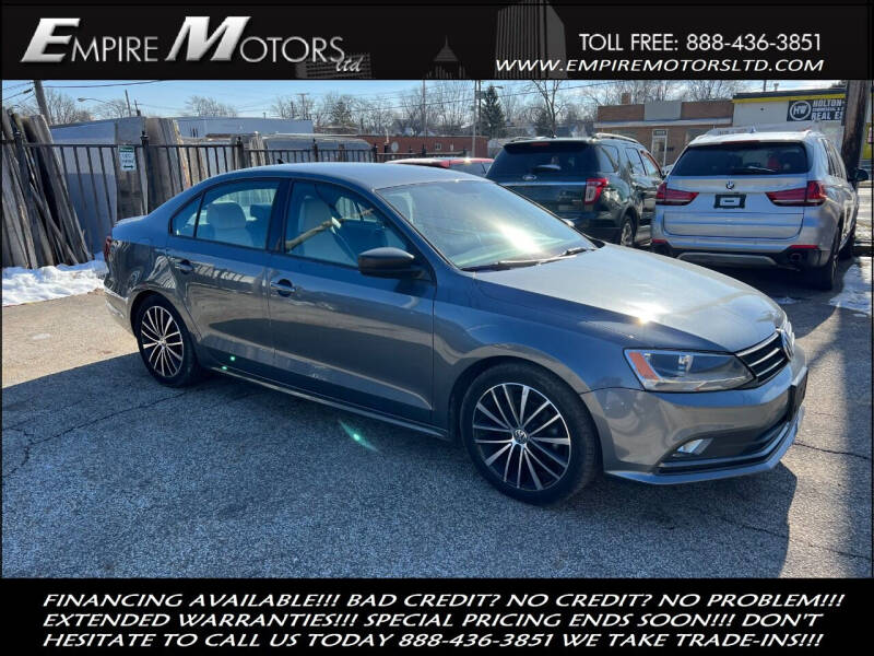 2016 Volkswagen Jetta for sale at Empire Motors LTD in Cleveland OH