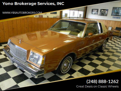 1978 Buick Regal for sale at Farmington's Finest Used Autos - Yono Brokerage Services, INC in Farmington MI