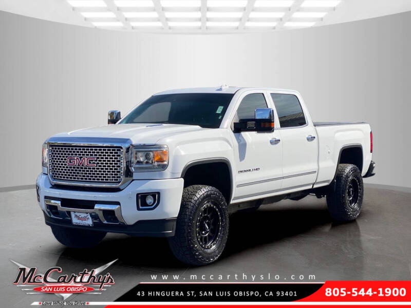 2015 GMC Sierra 2500HD for sale at McCarthy Wholesale in San Luis Obispo CA