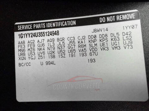 2005 Chevrolet Corvette