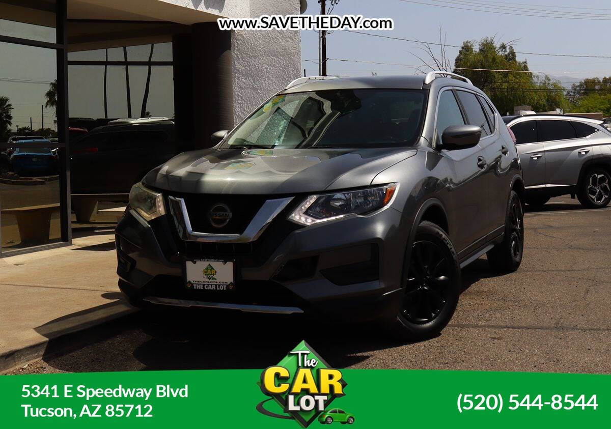 Gray 2018 Nissan Rogue SV AWD SV 4dr Crossover 1