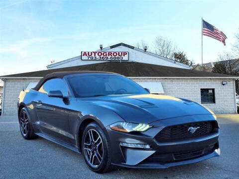 2020 Ford Mustang for sale at AUTOGROUP INC in Manassas VA