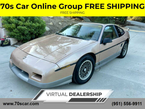1986 Pontiac Fiero for sale at 70s Car Group       FREE SHIPPING in Riverside CA