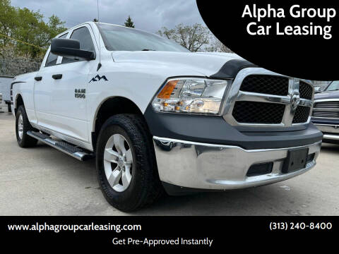 2018 RAM 1500 for sale at Alpha Group Car Leasing in Redford MI