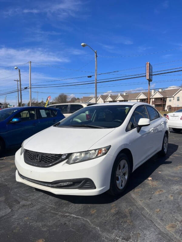 2013 Honda Civic for sale at Jay's Auto Sales Inc in Wadsworth OH