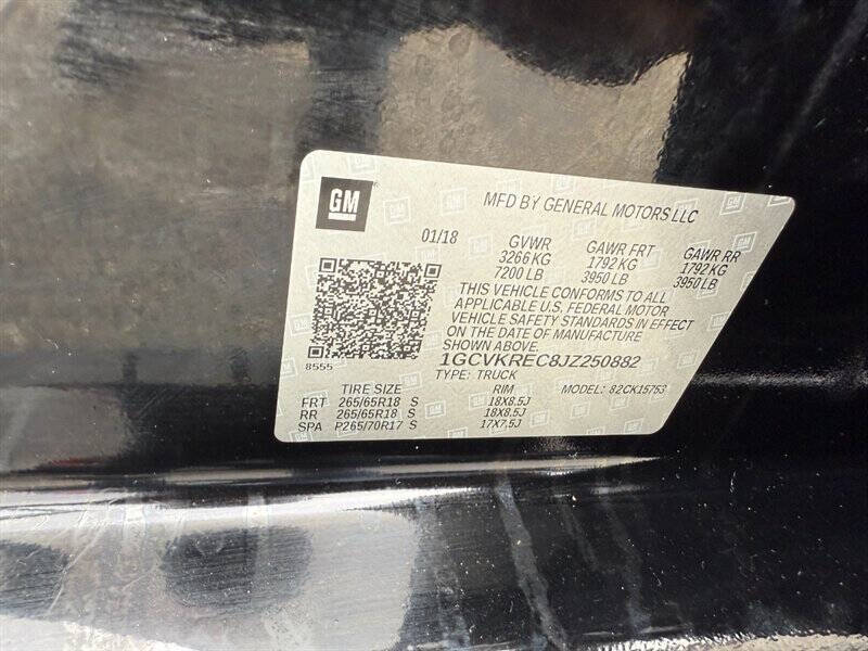 2018 Chevrolet Silverado 1500 LT Z71