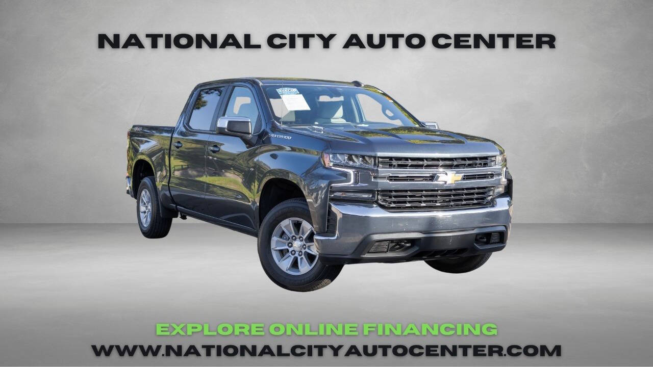 used 2021 Chevrolet Silverado 1500 LT 4x4 4dr Crew Cab 5.8 ft. SB w/1LT
