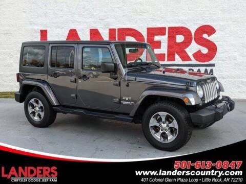 2016 Jeep Wrangler Unlimited for sale at The Car Guy powered by Landers CDJR in Little Rock AR