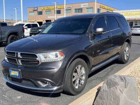 2014 Dodge Durango for sale at St George Auto Gallery in Saint George UT