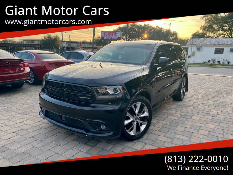 2015 Dodge Durango for sale at Giant Motor Cars in Tampa FL