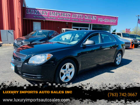 2012 Chevrolet Malibu for sale at LUXURY IMPORTS AUTO SALES INC in North Branch MN