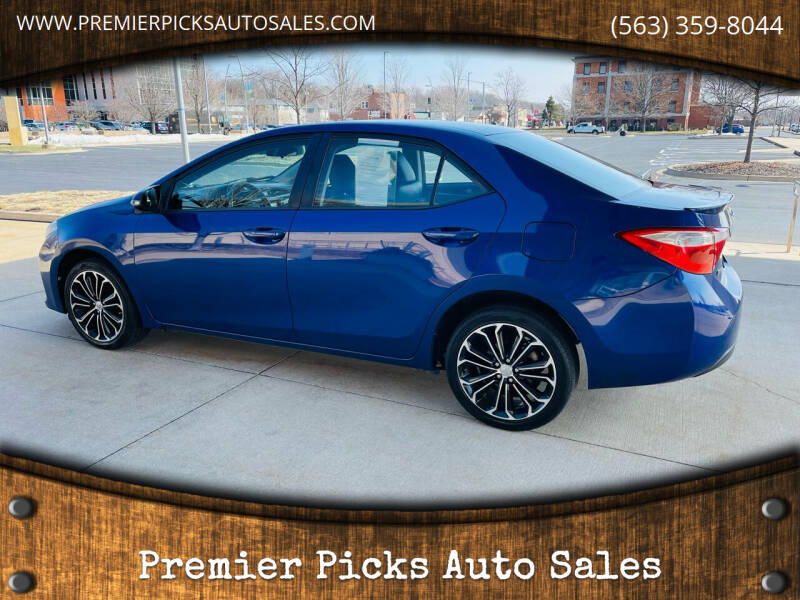 2014 Toyota Corolla for sale at Premier Picks Auto Sales in Bettendorf IA