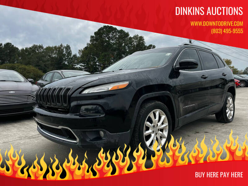 2014 Jeep Cherokee for sale at Dinkins Auctions in Sumter SC