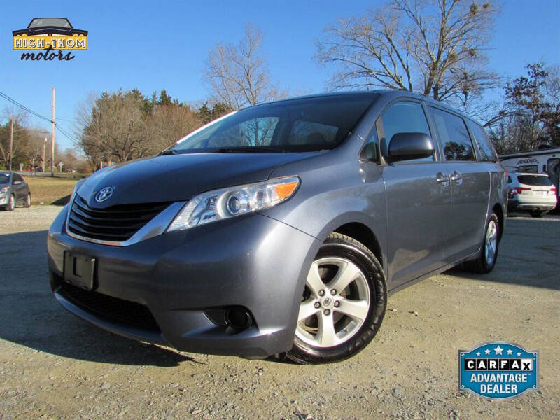 2014 Toyota Sienna for sale at High-Thom Motors in Thomasville NC