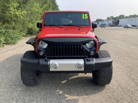 2015 Jeep Wrangler Unlimited for sale at BUCKEYE DAILY DEALS in Lancaster OH