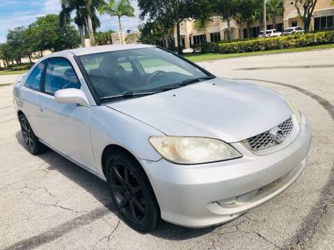 2004 Honda Civic for sale at EMPIRE MOTORS CLUB in West Palm Beach FL