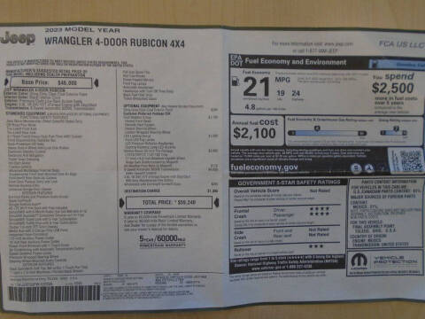 2023 Jeep Wrangler Rubicon