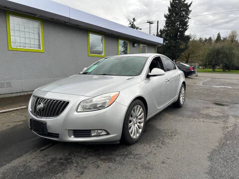 2012 Buick Regal for sale at AUTO HUB in Salem OR