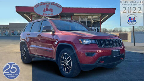 2017 Jeep Grand Cherokee for sale at The Carriage Company in Lancaster OH