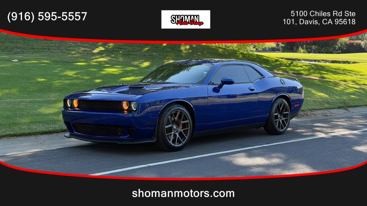 Blue 2019 Dodge Challenger R/T Scat Pack 1