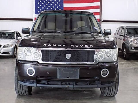 2009 Land Rover Range Rover for sale at Texas Motor Sport in Houston TX