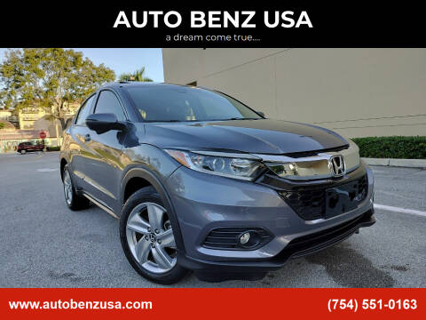 2020 Honda HR-V for sale at AUTO BENZ USA in Fort Lauderdale FL