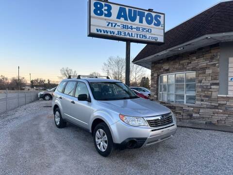 2009 Subaru Forester for sale at 83 Autos in York PA