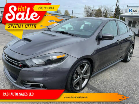 2016 Dodge Dart for sale at RABI AUTO SALES LLC in Garden City ID