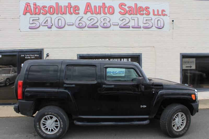 2008 HUMMER H3 for sale at Absolute Auto Sales in Fredericksburg VA