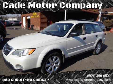 2009 Subaru Outback for sale at Cade Motor Company in Lawrence Township NJ