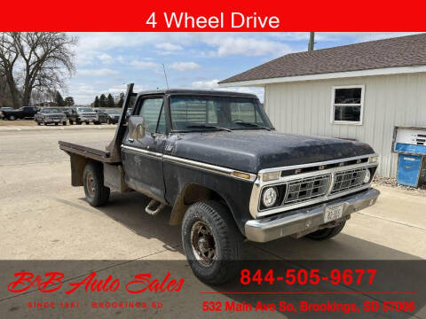 1976 Ford F-250 for sale at B & B Auto Sales in Brookings SD