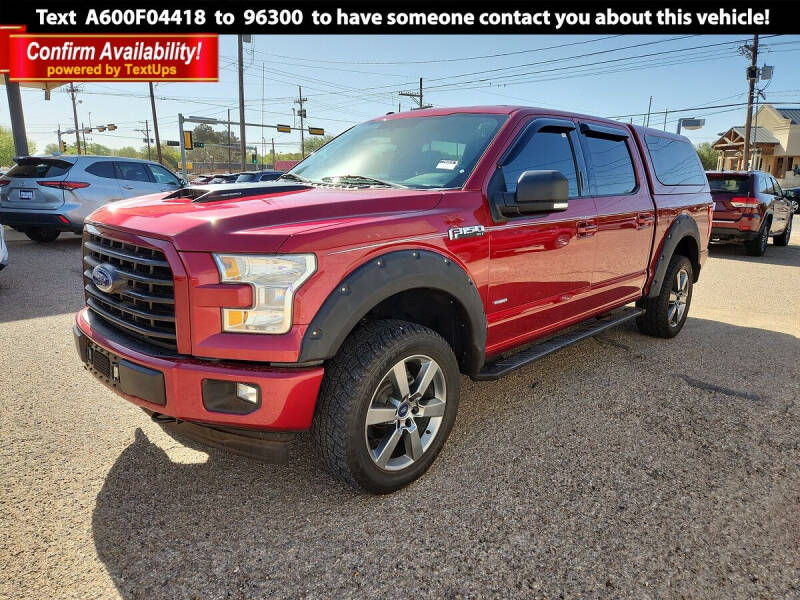 2017 Ford F-150 for sale at POLLARD PRE-OWNED in Lubbock TX