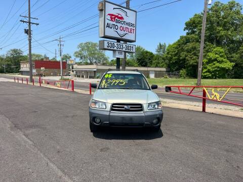 2005 Subaru Forester for sale at Brothers Auto Group - Brothers Auto Outlet in Youngstown OH