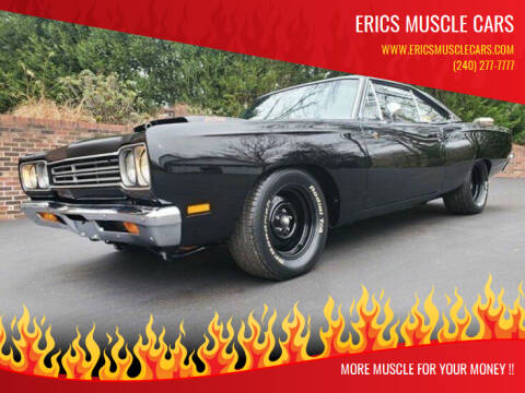 1969 Plymouth Roadrunner for sale at Erics Muscle Cars in Clarksburg MD