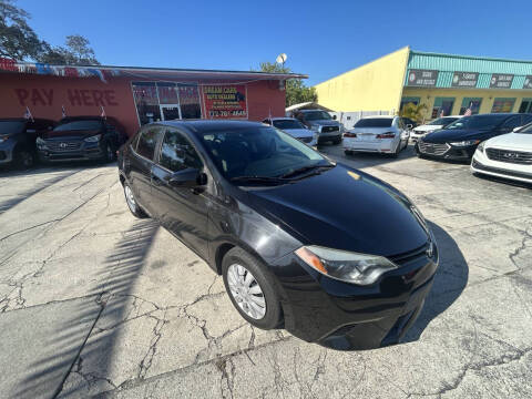 2016 Toyota Corolla for sale at DREAM CARS in Stuart FL