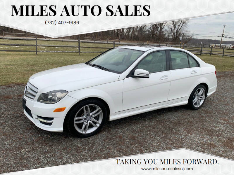 2013 Mercedes-Benz C-Class for sale at Miles Auto Sales in Jackson NJ