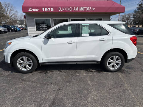 2012 Chevrolet Equinox for sale at Cunningham Motor Sales, Inc. in Urbana IL