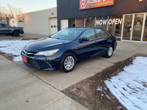 2017 Toyota Camry for sale at HOUSE OF CARS CT in Meriden CT