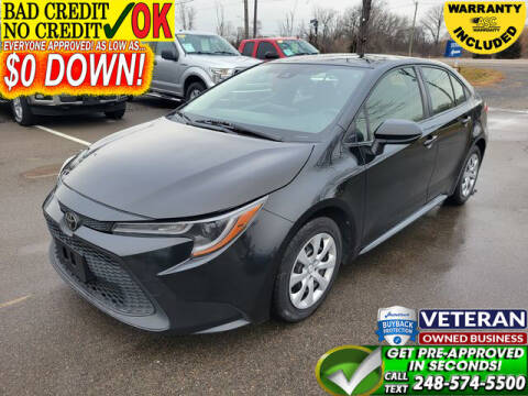2020 Toyota Corolla for sale at North Oakland Motors in Waterford MI