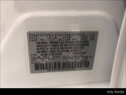 2019 Nissan Sentra S