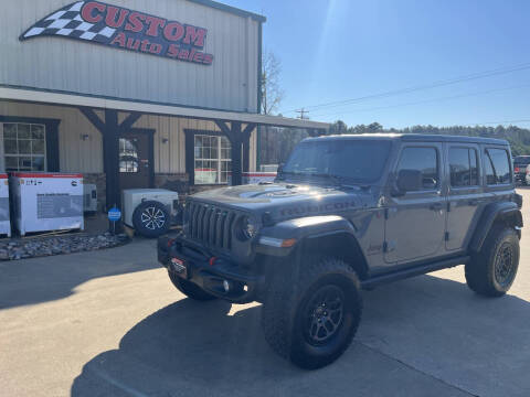 2023 Jeep Wrangler for sale at Custom Auto Sales - AUTOS in Longview TX