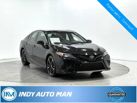 2019 Toyota Camry for sale at INDY AUTO MAN in Indianapolis IN