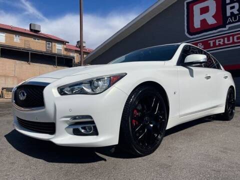 2015 Infiniti Q50 for sale at Red Rock Auto Sales in Saint George UT