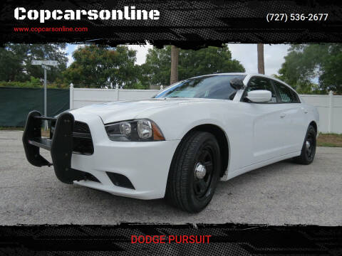 2014 Dodge Charger for sale at Copcarsonline in Largo FL