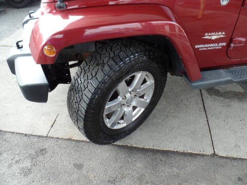 2012 Jeep Wrangler Unlimited Sahara